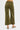 Risen High Rise Wide Leg Corduroy Pants in Moss Green