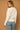 White Long Sleeve Convertible Drop Shoulder Sweater
