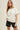 Cream Cuff Sleeve Top