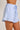Stripe Ruffle Shorts With Contrasting Drawstring: LIGHT BLUE