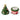 Ceramic Tree Salt and Pepper Shaker