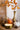 Pumpkin Chai Candle in Hammered Gold Bowl - 14oz