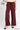 Maroon Luxeknit Wide Leg Lounge Pants