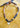 Gemelli Scarf Necklace with Gold Heart Charm