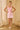 Light Pink Cotton Twill Mini Skirt | Skies Are Blue