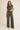 Olive Green Satin Top & Pants Set